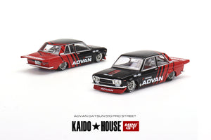 Mini GT - 1/64 Datsun 510 Pro Street ADVAN - KAIDO House