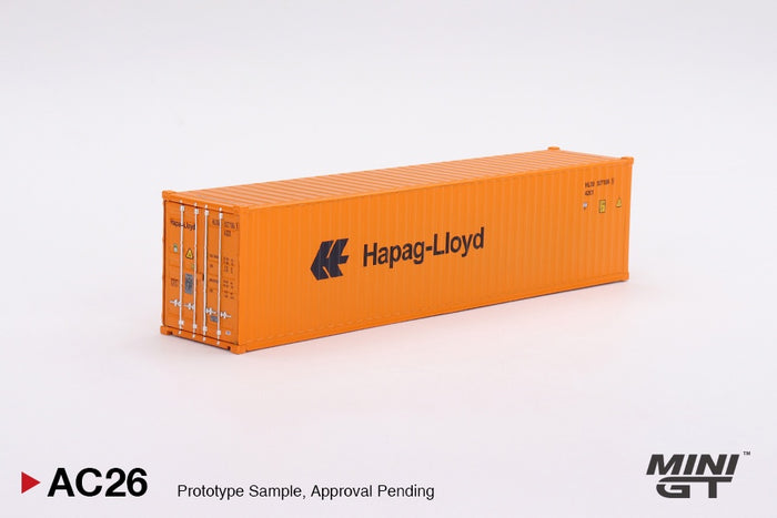 Mini GT - 1/64 Dry Container 40' "Hapag-Lloyd"
