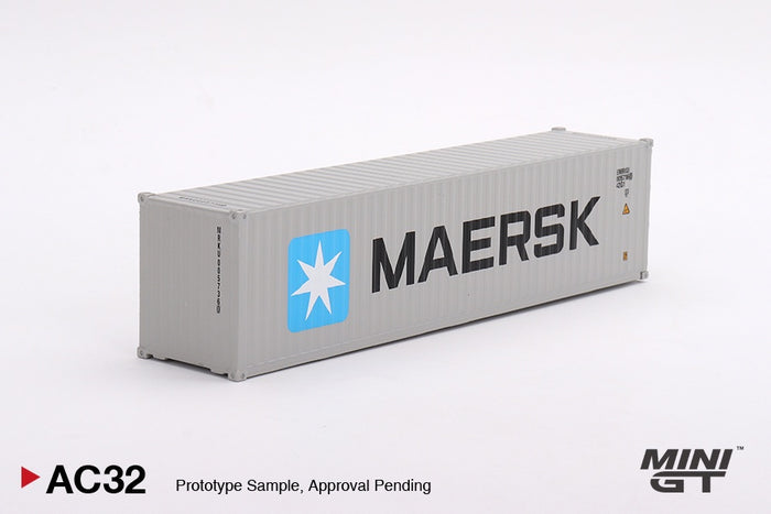 Mini GT - 1/64 Dry Container 40' "Maersk"