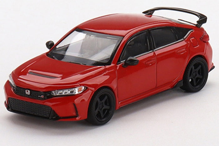 Mini GT - 1/64 Honda Civic Type R (Rally Red) 2023 w/ Advan GT Wheel
