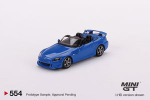 Mini GT - 1/64 Honda S2000 (AP2) CR (Apex Blue)