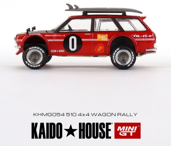 Mini GT - 1/64 Datsun 510 Wagon Surf Safari RS V2 - KAIDO House