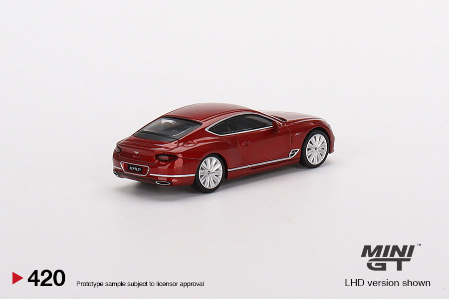 Mini GT 1/64 Bentley Continental GT Speed (Candy Red) – Jix Hobbies