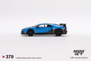 Mini GT - 1/64 Bugatti Chiron PUR (Blue)