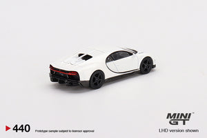 Bugatti Chiron Super Sport White side rear view