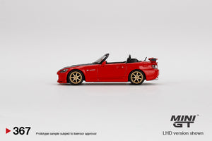 Mini GT - 1/64 Honda S2000 (AP2) MUGEN (New Formula Red)