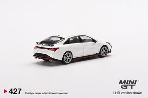 Mini GT - 1/64 Hyundai Elantra N (Ceramic White)