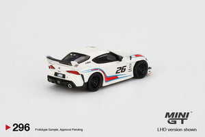 Mini GT - 1/64 LB Works Toyota GR Supra Martini Racing  (RHD)