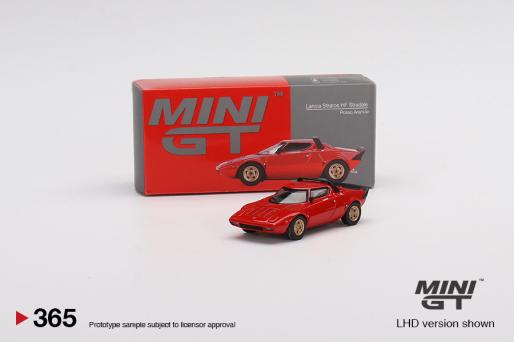 Mini GT - 1/64 Lancia Stratos HF Stradale (Rosso Arancio)