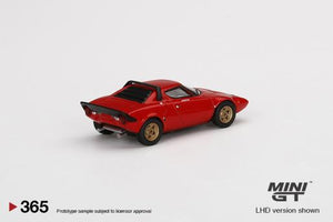 Mini GT - 1/64 Lancia Stratos HF Stradale (Rosso Arancio)