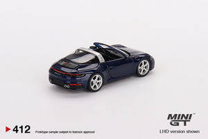 Mini GT - 1/64 Porsche 911 Tagara 4S (Blue Metallic)