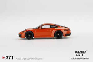 Mini GT - 1/64 Porsche 911 (992) Carrera 4S (Lava Orange)