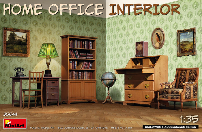 Miniart - 1/35 Home Office Interior