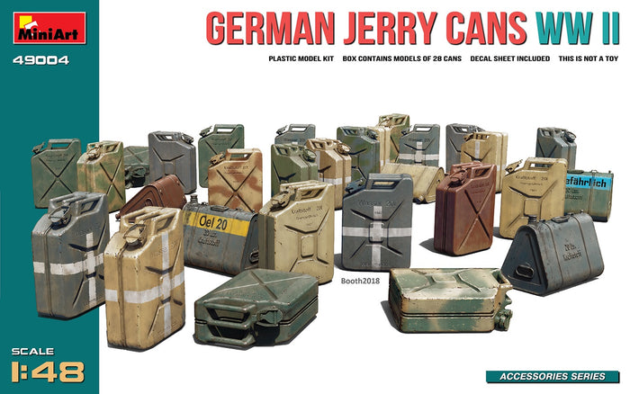 Miniart - 1/48 German Jerry Cans WWII