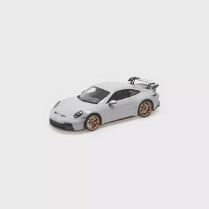 Minichamps -  1/18 Porsche 911 (992) GT3 2021 (Chalk) (Gold Wheels)
