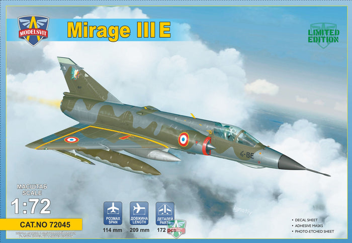 Modelsvit - 1/72 Mirage IIIE