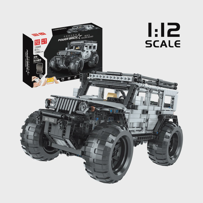 Mould King - Off-road R/C control (34cm) (Jeep Wrangler - Expedition)