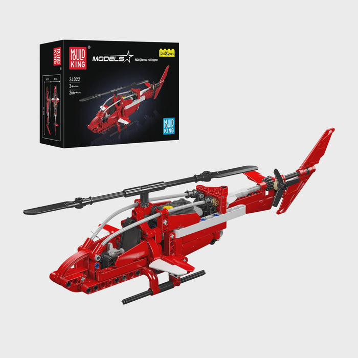 Mould King - Sparrow Helicopter (35.4cm) 266pcs