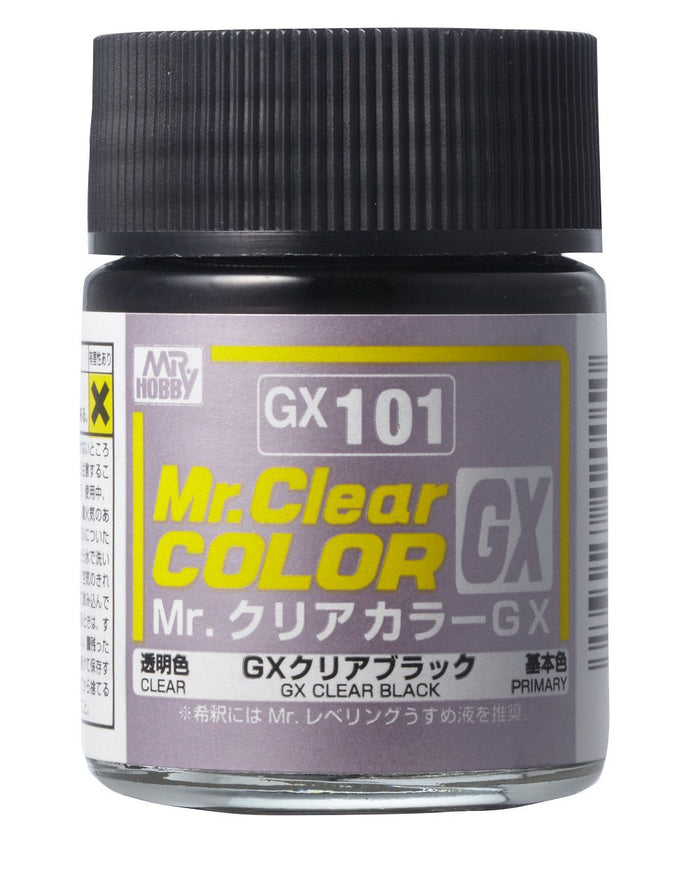 Mr.Clear Color GX - GX101 Clear Black (18ml)