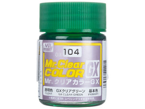Mr.Clear Color GX - GX104 Clear Green (18ml)