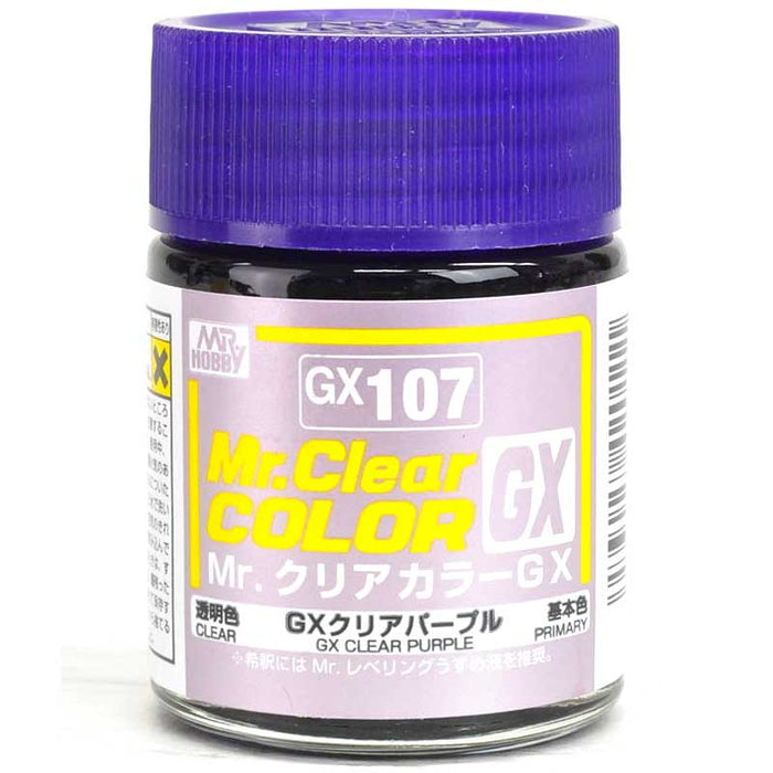 Mr.Clear Color GX - GX107 Clear Purple (18ml)