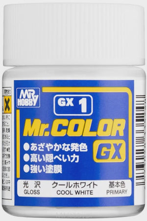 Mr.Color GX - GX001 Gloss Cool White (18ml)