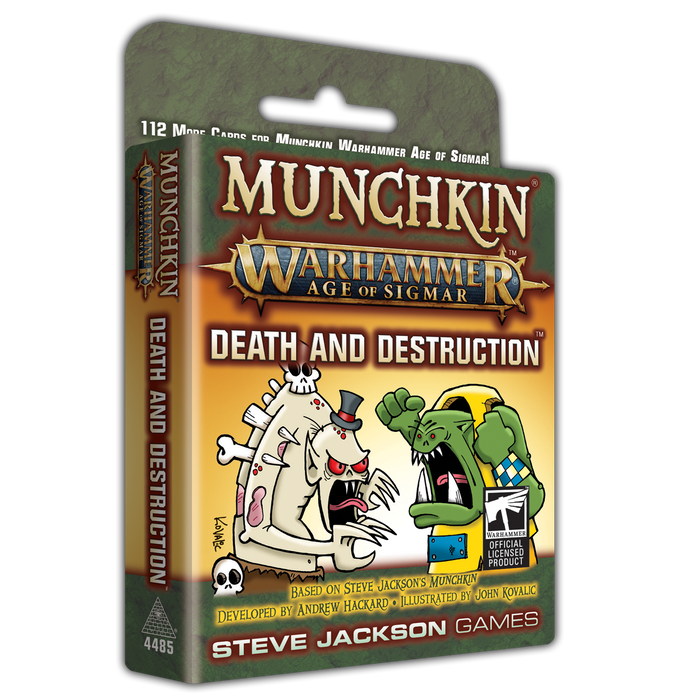 Munchkin Warhammer Age of Sigmar: Death and Destruction Expansion