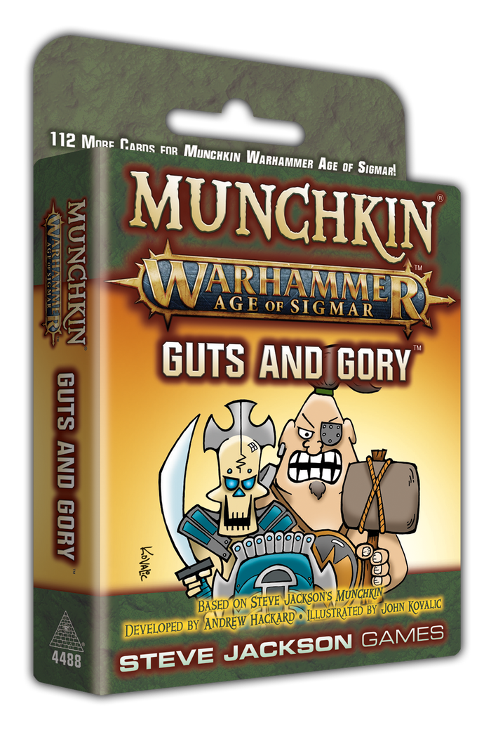 Munchkin Warhammer Age of Sigmar: Guts and Glory Expansion