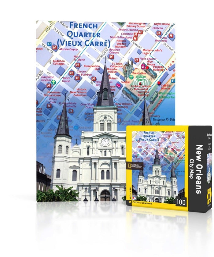 NYPC - New Orleans City Map - Mini (100pcs)