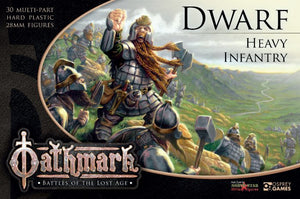 Oathmark - Dwarf Heavy Infantry (30 Plastic Multipart Figs.)
