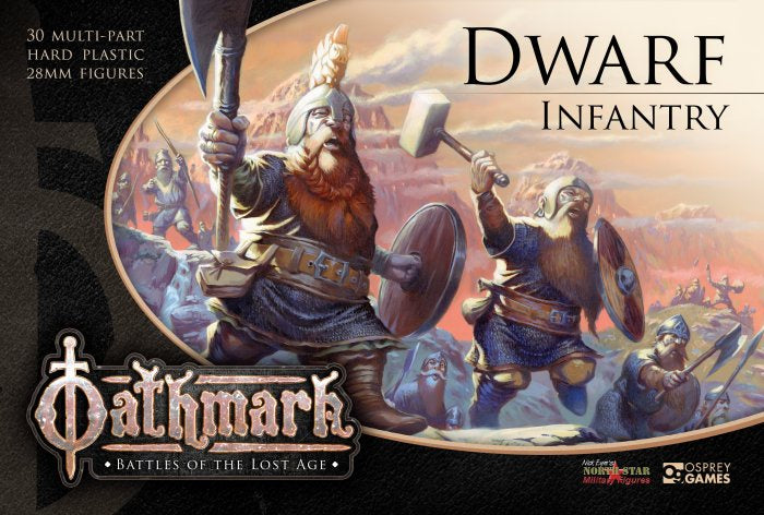 Oathmark - Dwarf Infantry (30 Plastic Multipart Figs.)