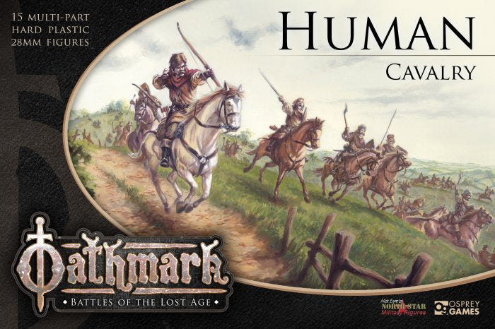 Oathmark - Human Cavalry (30 Plastic Multipart Figs.)