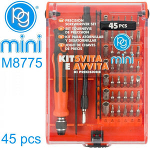 PG Mini - Precision Screwdriver Bit Set (45pcs)