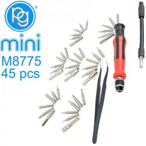 PG Mini - Precision Screwdriver Bit Set (45pcs)