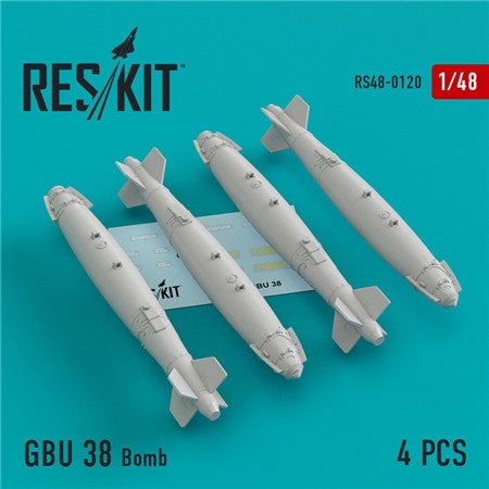 Reskit - 1/48 GBU 38 Bomb (4 pcs)  (RS48-0120)