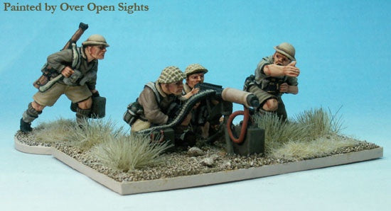 Perry Miniatures - British Vickers Machinegun and 4 crew