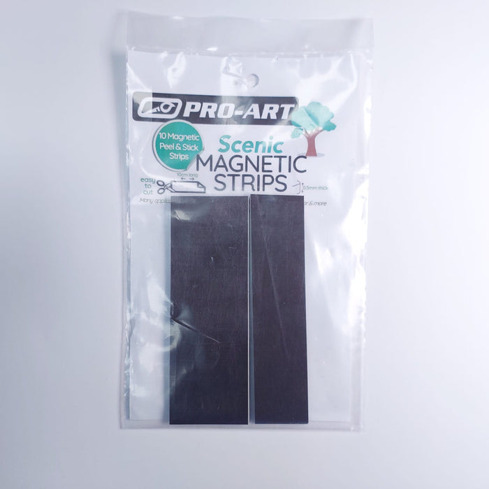 PRO-Art - Magnet Strips (10cm long) (10) (MP8866)