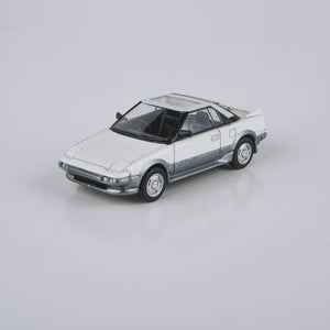 Paragon - 1/64 Toyota MR2 MK1 White & Silver 1985