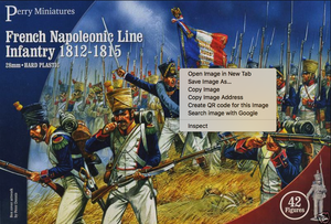 Perry Miniatures - French Napoleonic Line Infantry 1812-1815 (FN100)
