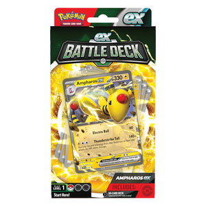 Pokémon - Ampharos ex or Lucario ex Battle Deck