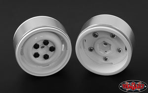 RC4WD - 1.9" Landies Internal Beadlock Wheels White (4)