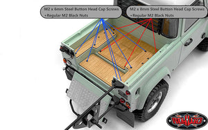RC4WD - Cargo Bed Wood Decking Gelande II Land Roverv
