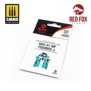Red Fox Studio 48042 - 1/48 MiG-21 MF Fishbed J (for Eduard kit)