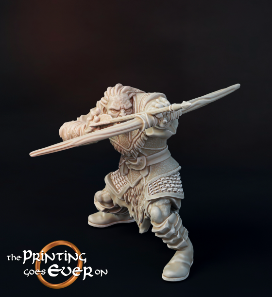 RGB Dungeon - Orc Archer V1 (The Printing Goes Ever On)