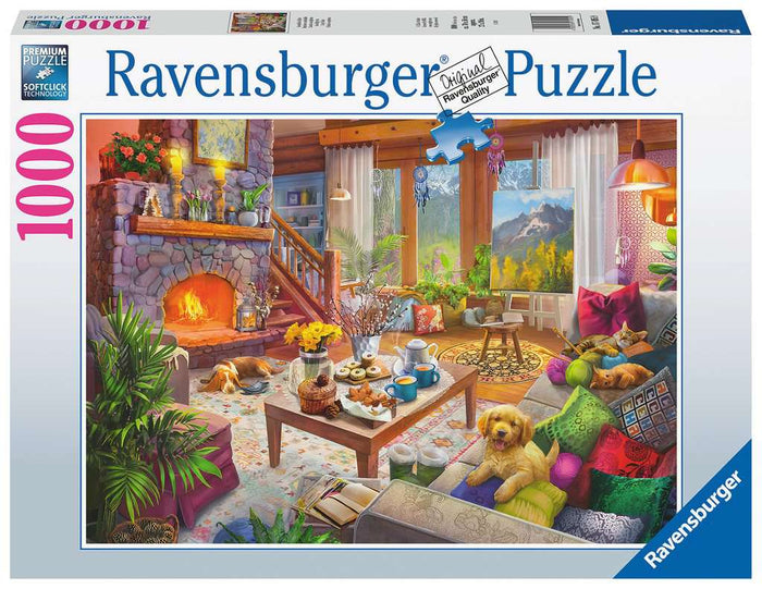 Ravensburger - Cozy Cabin (1000pcs)