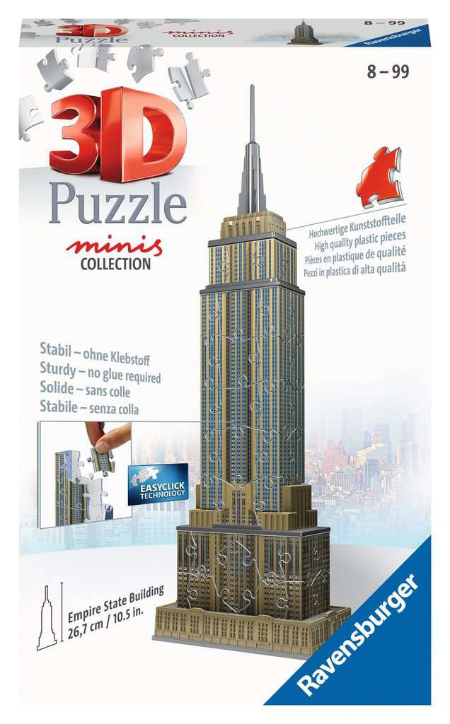 Ravensburger - Mini Empire State Building (54pcs) (3D)