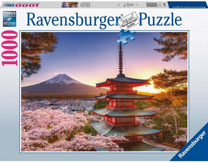 Ravensburger - Mount Fuji Cherry Blossoms View (1000pcs)