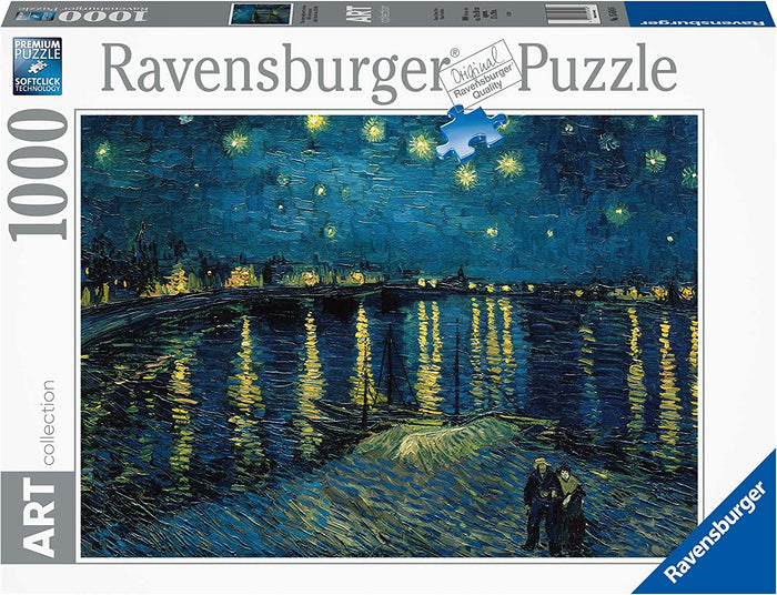 Ravensburger - Van Gogh: Starry Night over the Rhone, 1888(1000pcs)