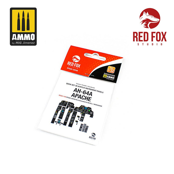 Red Fox Studio 32048 - 1/32 AH-64A Apache (for Revell Kit)