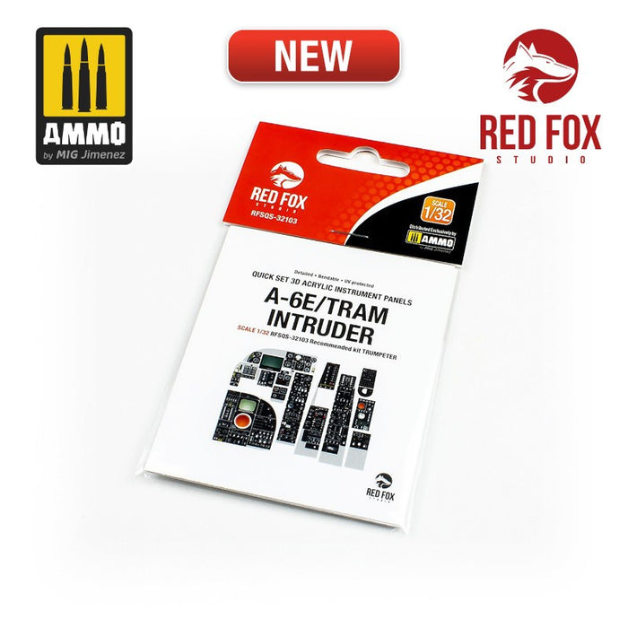 Red Fox Studio 32103 - 1/32 A-6E TRAM Intruder (for Trumpeter Kit)